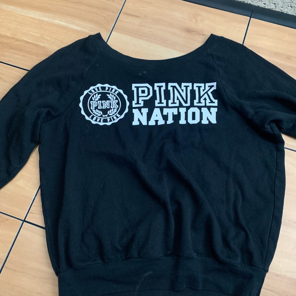 pink nation sweat shirt